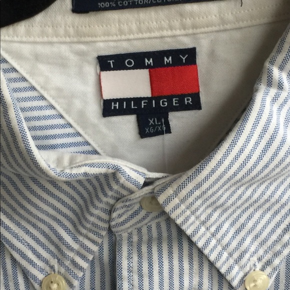 Vintage Tommy Hilfiger striped button down - Picture 2 of 6